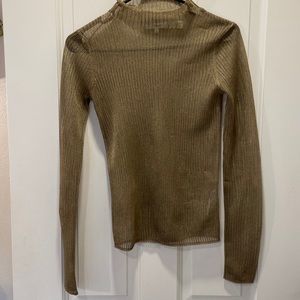 Vince sheer long sleeve